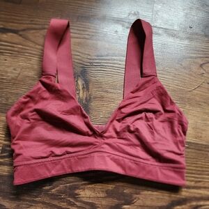 SPANX Deep Rose Bra Small Bralette